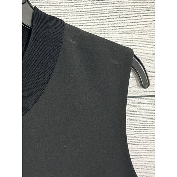 Halogen Sleeveless Mock Neck Top With Hidden Back Zipper Size L - Picture 2 of 3